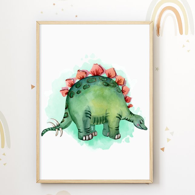 Cartaz de Impressão de Dinossauros para Quarto de  (Criador carregado)