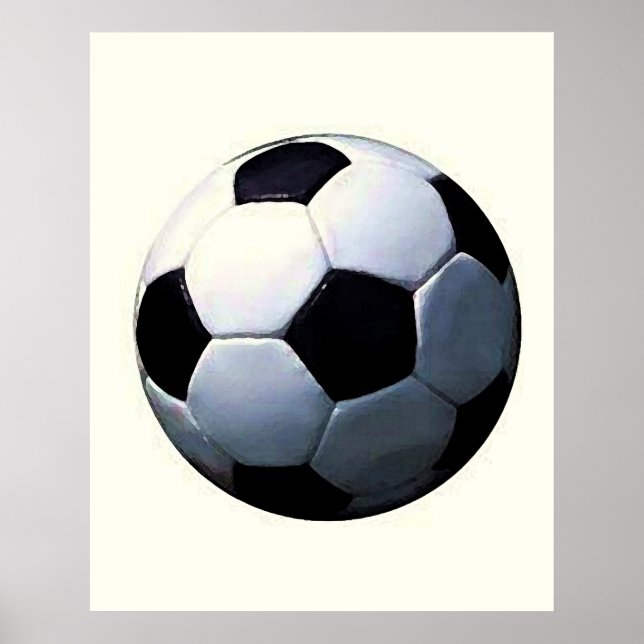 Cartaz de Impressão de Futebol - Pôsteres de Futeb (Frente)