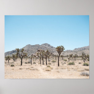 Cartaz de Impressão do Parque Joshua Tree em Papel