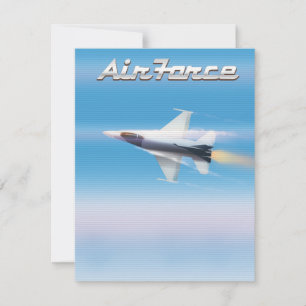 Cartaz de Jato da Força Aérea