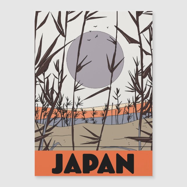 Cartaz de viagem do Japão (Frente)