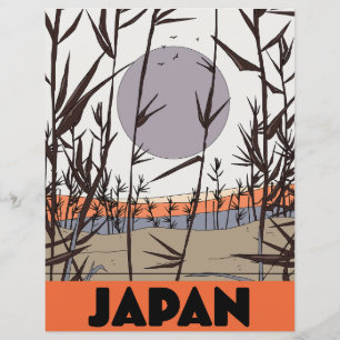 Cartaz de viagem do Japão