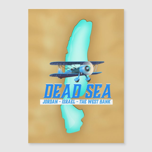 Cartaz de Viagem do Mar Morto (Frente)