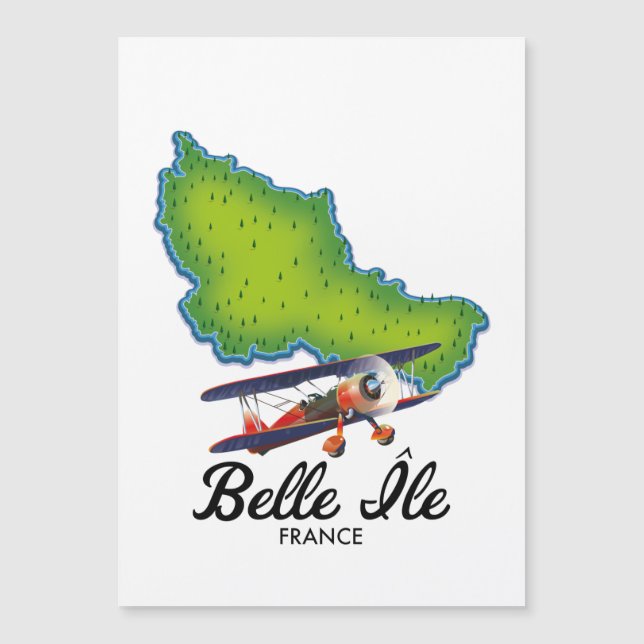 Cartaz de viagem francês Belle Île (Frente)