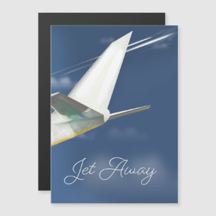 Cartaz de viagem Jet Away.