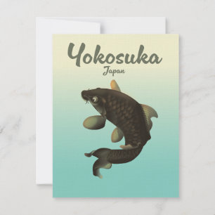 Cartaz de viagem Yokosuka Japão