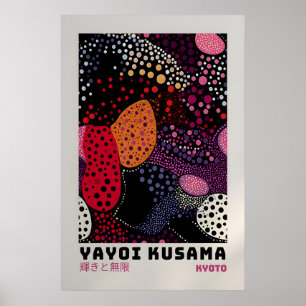 Cartaz de Yayoi Kusama - Impressão Abstrata de Yay