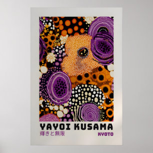 Cartaz de Yayoi Kusama - Impressão Abstrata de Yay