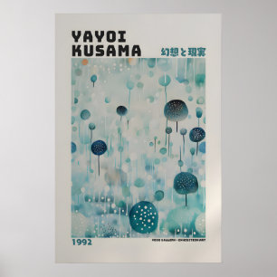 Cartaz de Yayoi Kusama - Impressão Abstrata de Yay