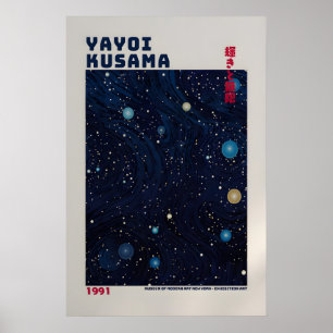 Cartaz de Yayoi Kusama - Impressão Abstrata de Yay