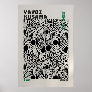 Cartaz de Yayoi Kusama - Impressão Abstrata de Yay