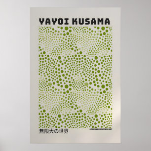 Cartaz de Yayoi Kusama - Impressão Abstrata de Yay