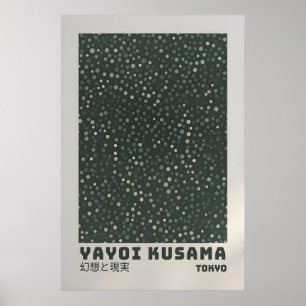 Cartaz de Yayoi Kusama - Impressão Abstrata de Yay