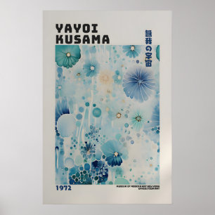 Cartaz de Yayoi Kusama - Impressão Abstrata de Yay