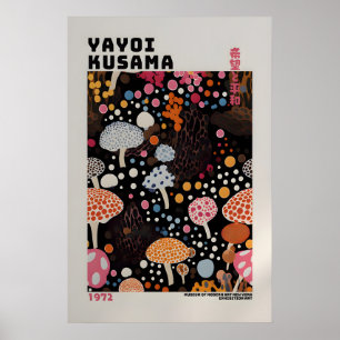 Cartaz de Yayoi Kusama - Impressão Abstrata de Yay
