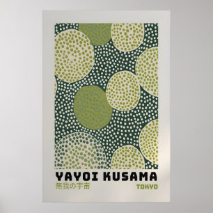 Cartaz de Yayoi Kusama - Impressão Abstrata de Yay