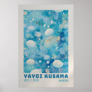 Cartaz de Yayoi Kusama - Impressão Abstrata de Yay