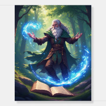 Cartaz do Merlin e Seu Livro de Magia