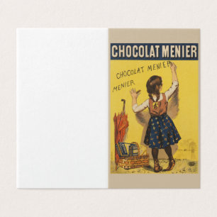 Cartaz Francês Vintage Chocolat Menier Arte Bouiss