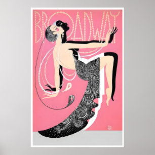 Cartaz Musical de Broadway Arte Vintage Impressão