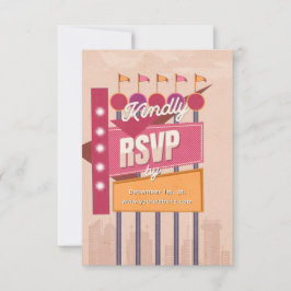 Cartaz Retro RSVP