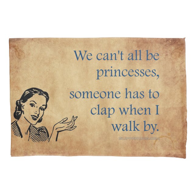 Cartaz retrô vintage das princesas da SlipperyJoe' (Frente)
