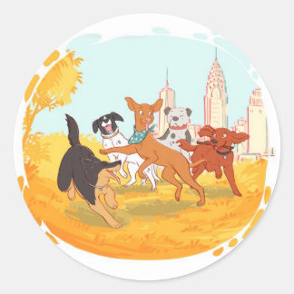 Cartazes e adesivos de amigos