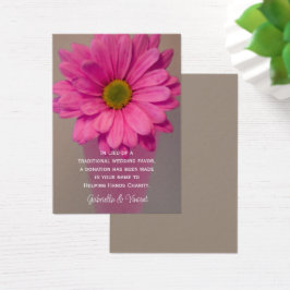Carteira de Caridade de Casamento Vase Rosa-Rosa