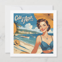 Carteira De Garota De Praia Cote D'Azur Do Estilo
