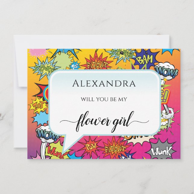 Carteira de Pop de Arte em Quadrinhos Incrível (Frente)