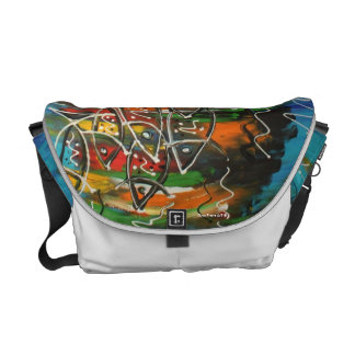 Carteiro A bolsa mensageiro - peixes por Soco Freire