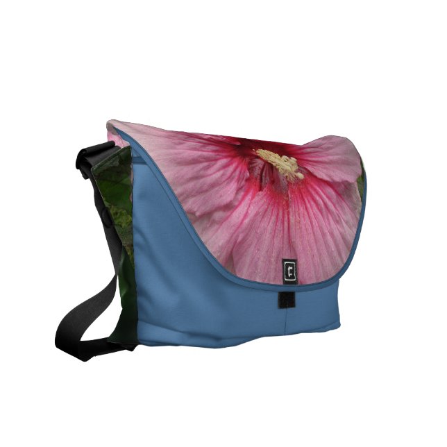 Carteiro Bolsa mensageiro de Tempestade de Verão de Hibiscu (Frente Esquerda)