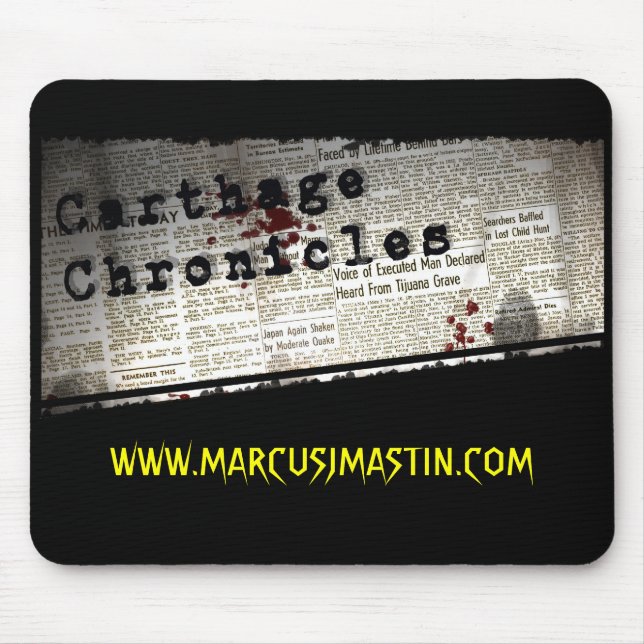 Carthage cronica Mousepad (Frente)