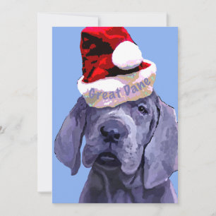 Cartões 10pk para o Natal Great Dane