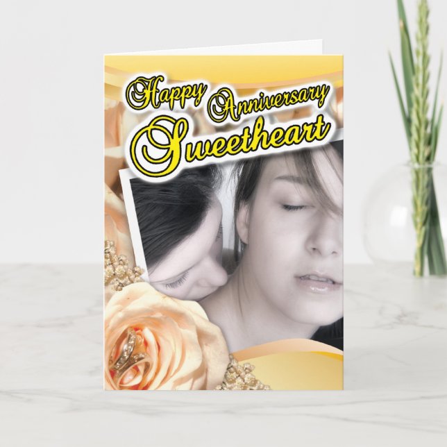 Cartões alegres - Annv feliz (Frente)