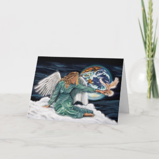 Cartões Anjos com verso