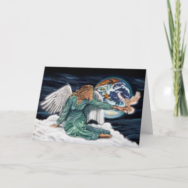 Cartões Anjos com verso (Frente)