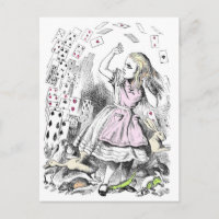 Cartões atacando Alice