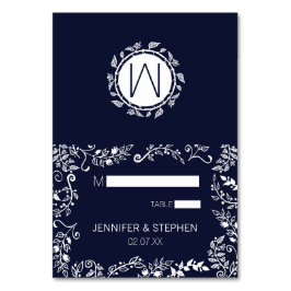 Cartões azuis e brancas de localização em Marinho 