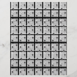 Cartões Bingo Pretos