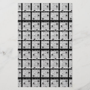 Cartões Bingo Pretos