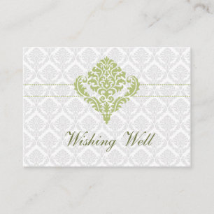 cartões bons de desejo verdes