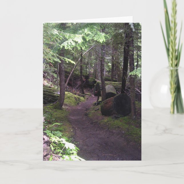 cartões calmos da fuga de Oregon (Frente)