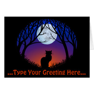 Cartões Cat Personalizados Cartões Cat Lover Perso