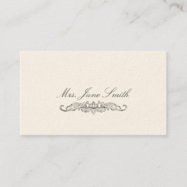 Cartões Chamadores Vitorianos Com Rolagem