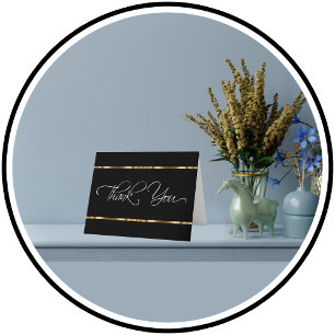 Cartões Clássicos Obrigado Para Empresas