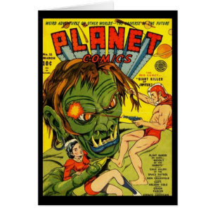 Cartões Cobrir de livros em quadrinhos