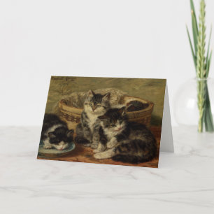 Cartões Com A Pintura De Henriette Ronner-Knip