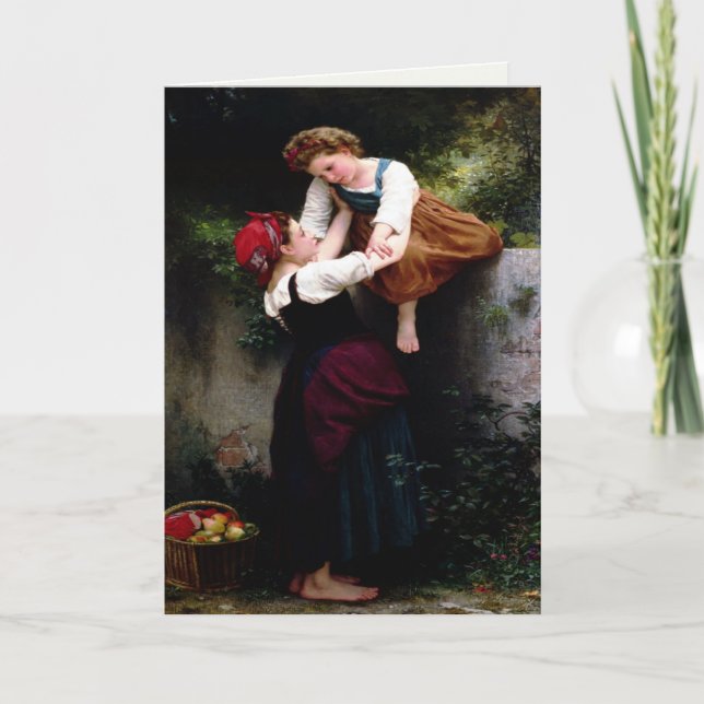 Cartões Com A Pintura De William Bouguereau (Frente)