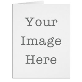 Cartões com fotos 8.5x11 personalizados - Grandes